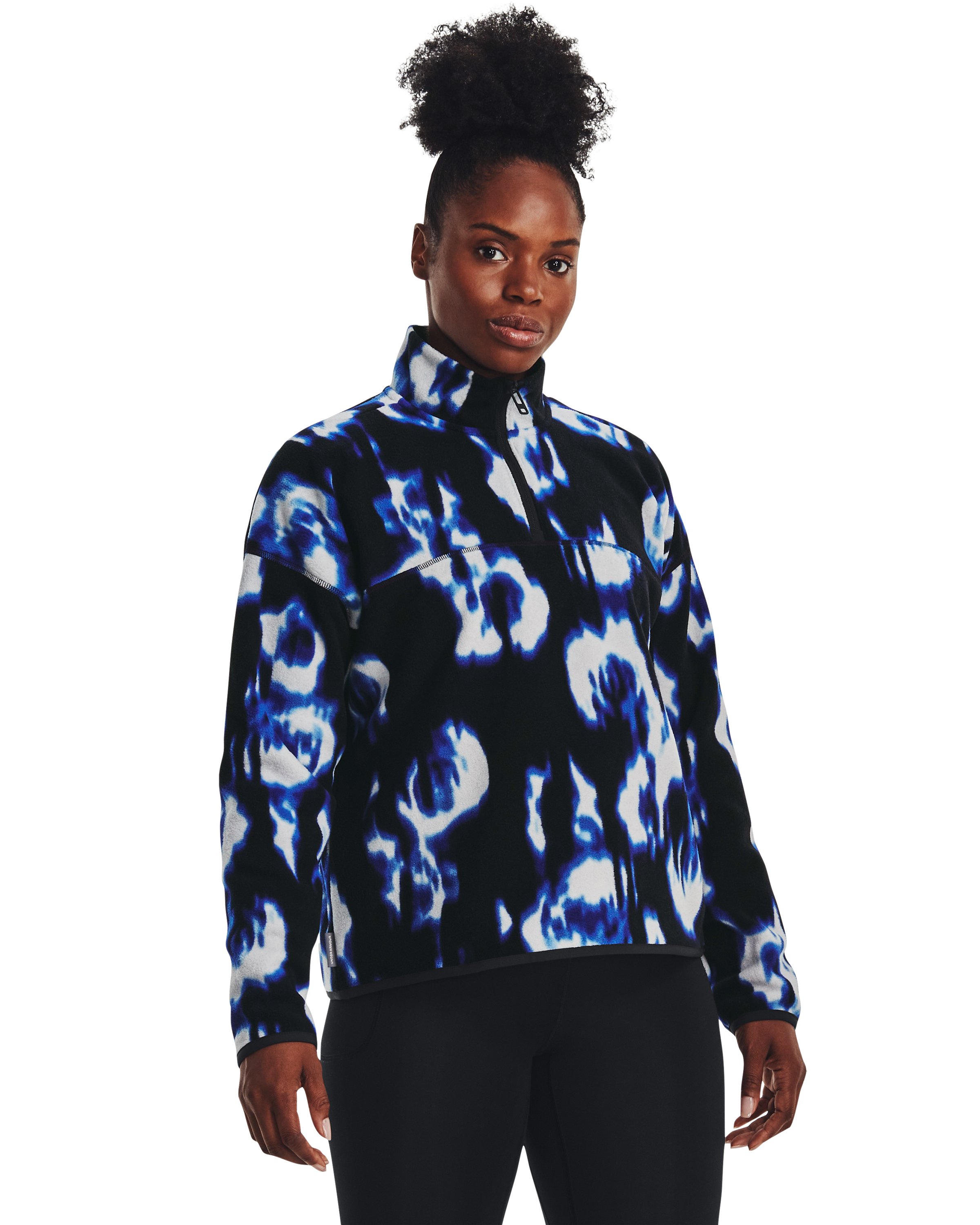 Women's UA Turbofleece Printed Zip 2