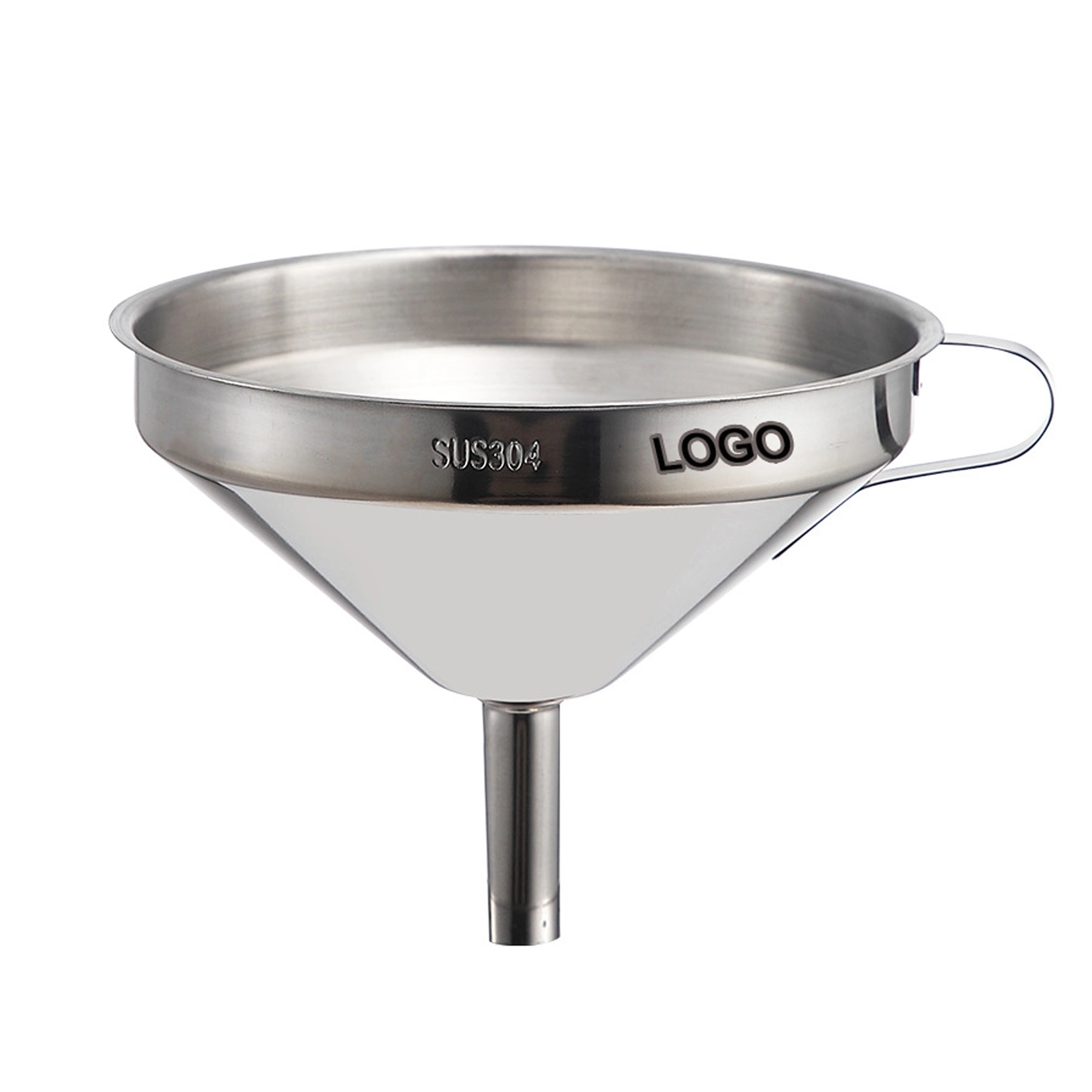 Steel Kitchen Funnel with Removal Strainer Food Filter 2