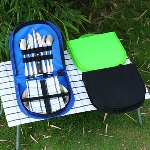 Camping Silverware Kit Cutlery 4