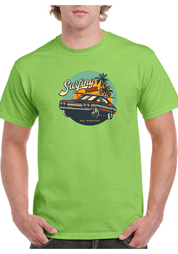 6oz Ultra Cotton Gildan Pre Shrunk Tees 85