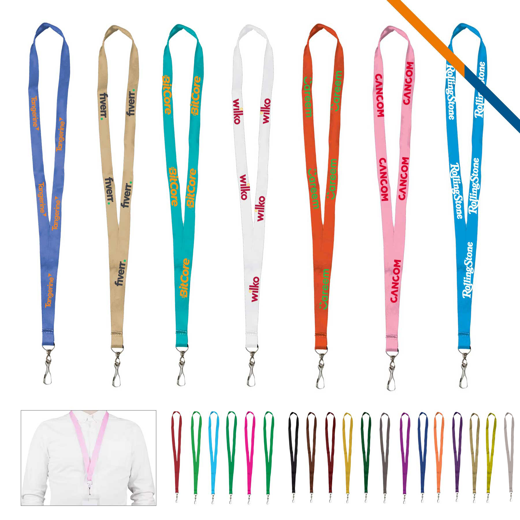 Pasmo Micro Weave Lanyard 7