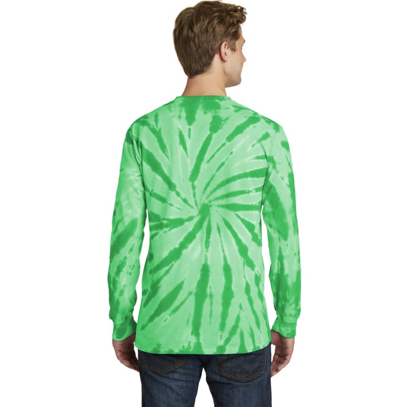 Port & Company Tie-Dye Long Sleeve Tee. 10