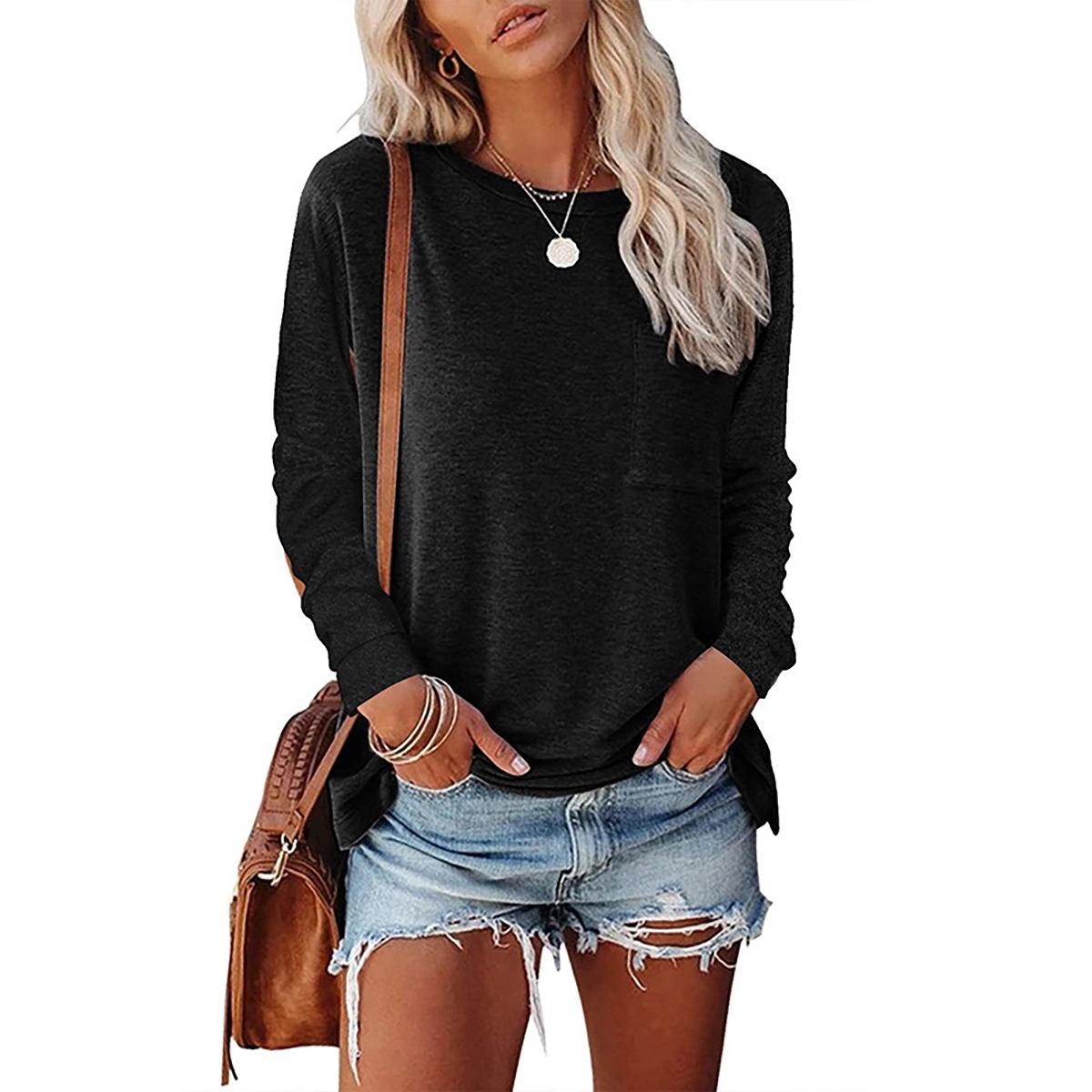 Women Casual Loose Long Sleeve Shirts 4