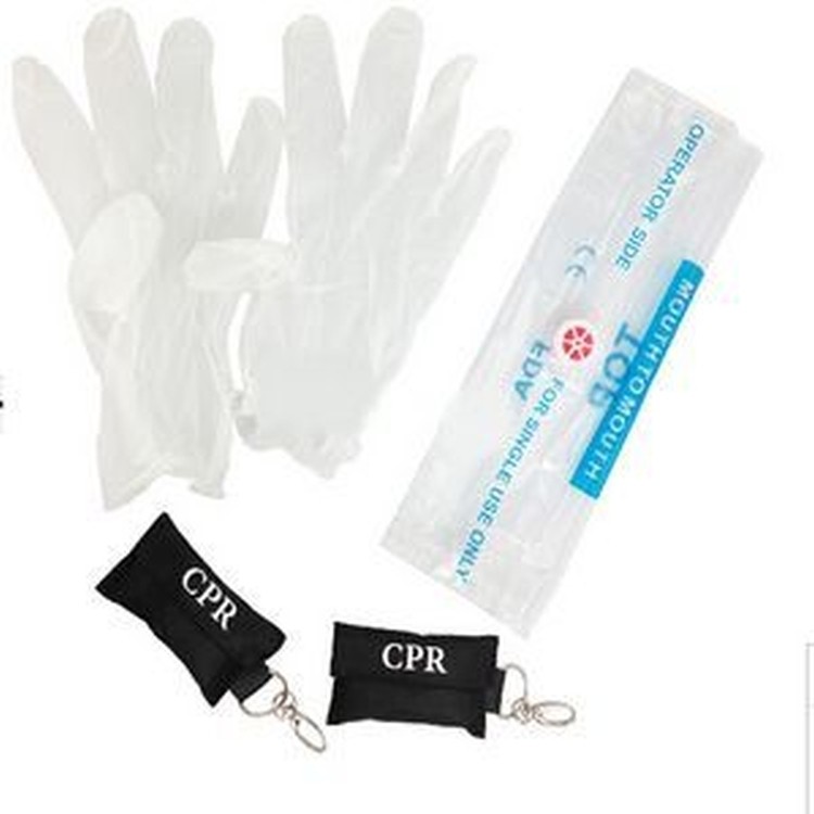 CPR Course Emergency Mouth To Mouth Mask In Pouch 1