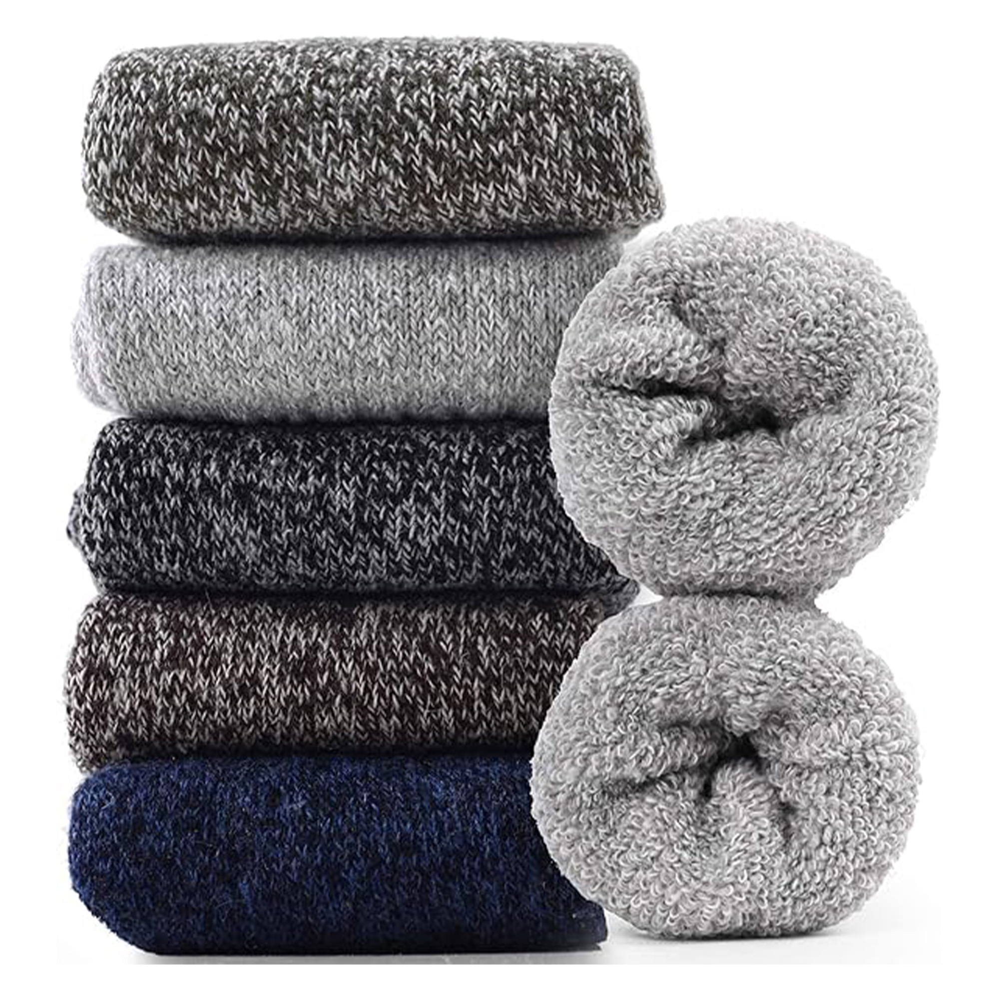 Jacquard Winter Thermal Socks 2