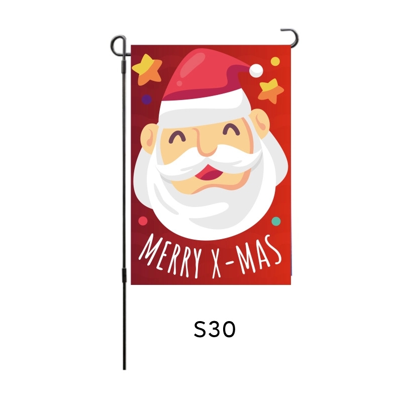 Home Decorative Merry Christmas Garden Flag 16