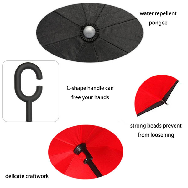 The Inversa Inverted Umbrella - Auto-Open, Reverse Closing 5
