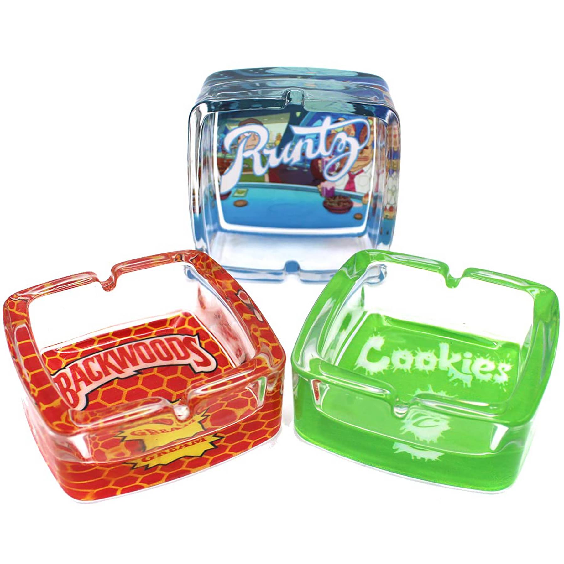 Glass Smoking Ashtray 4