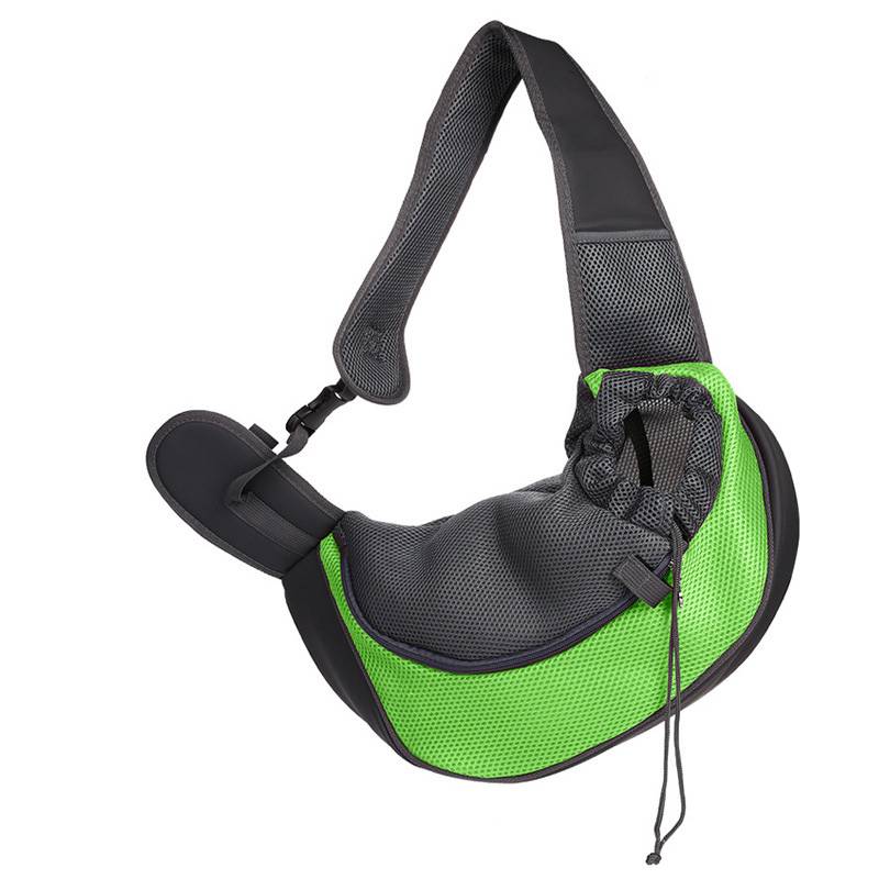 Portable crossbody shoulder breathable mesh outdoor bag 7