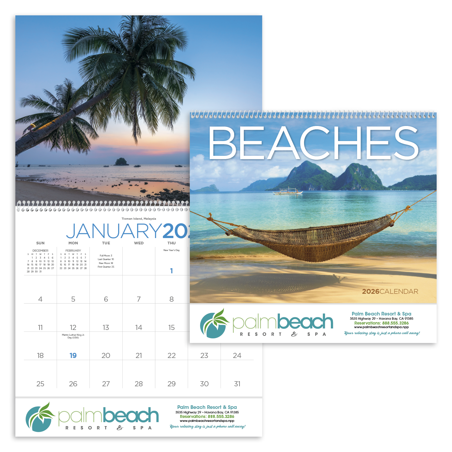 Triumph® Calendars Beaches Calendar 15