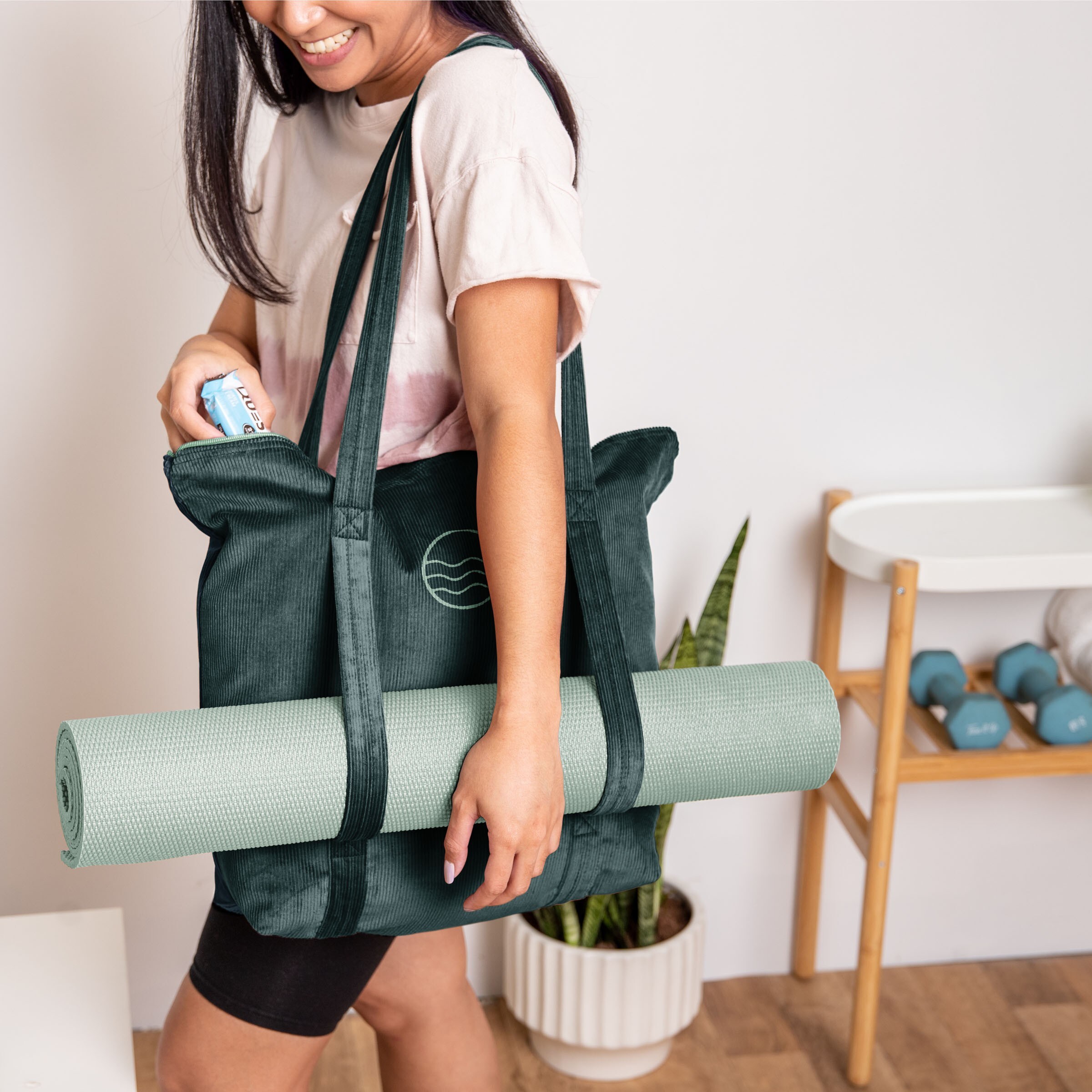 TWINKLES EVEN MORE YOGA TOTE - CORDUROY