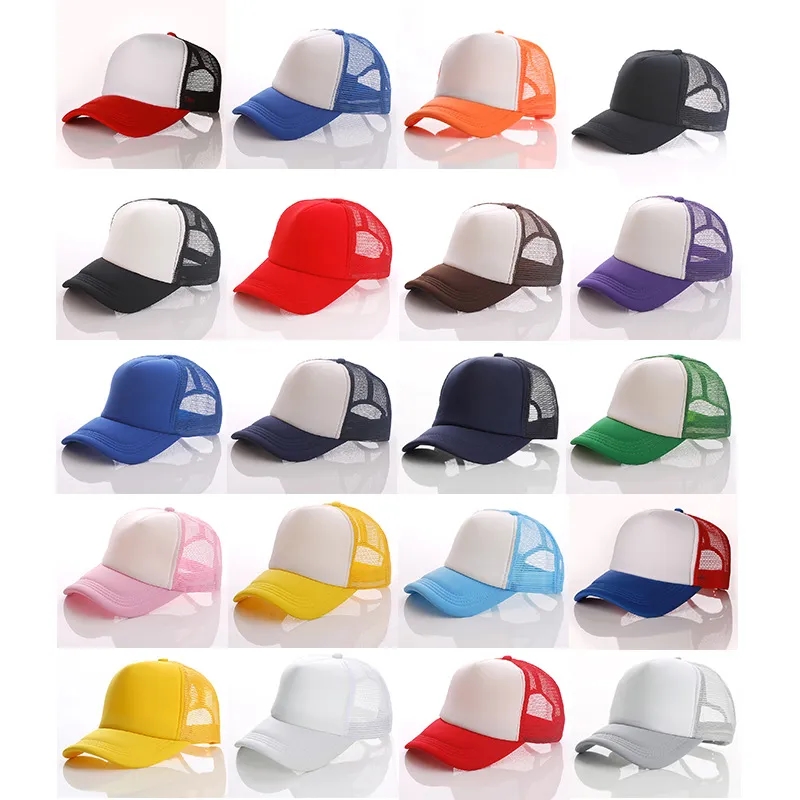 5 Panel Foam Mesh Back Trucker Cap 4