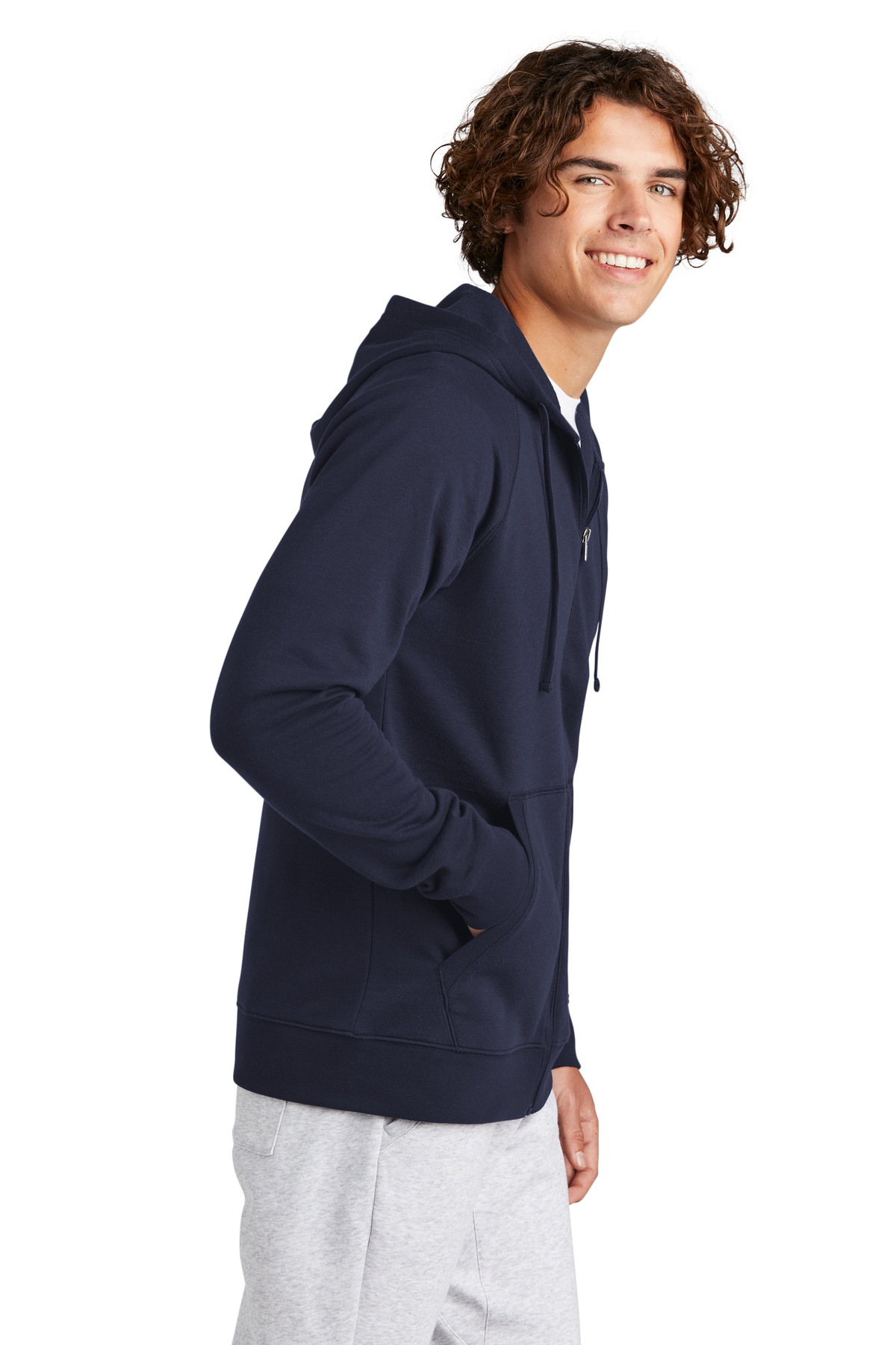 Sport-Tek Drive Fleece Hooded Full-Zip STF201 18
