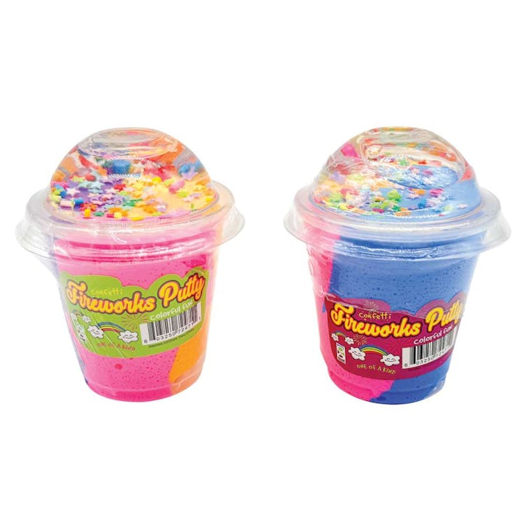 Confetti Fireworks Putty - Assorted 2
