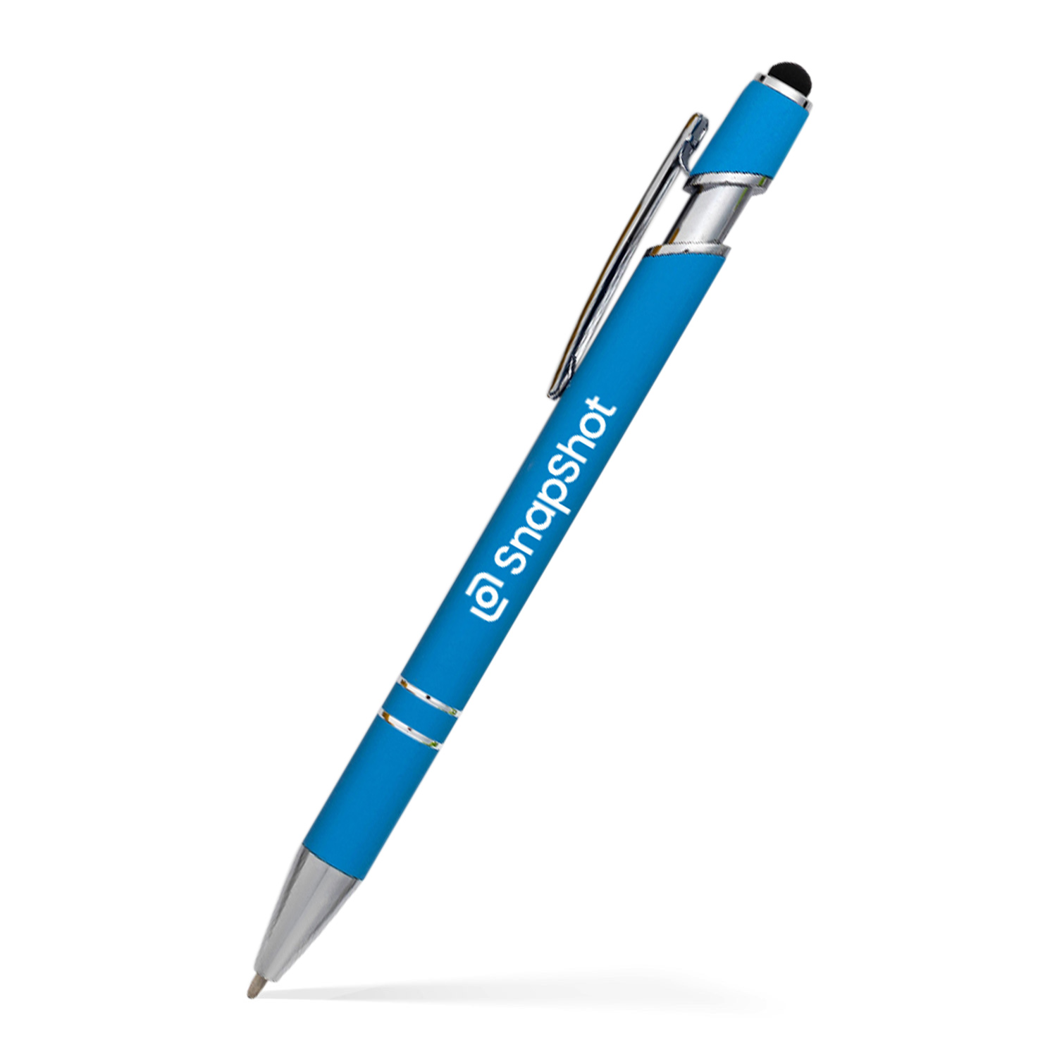 Alexandria Stylus Satin Soft Touch Click Metal Pen 22