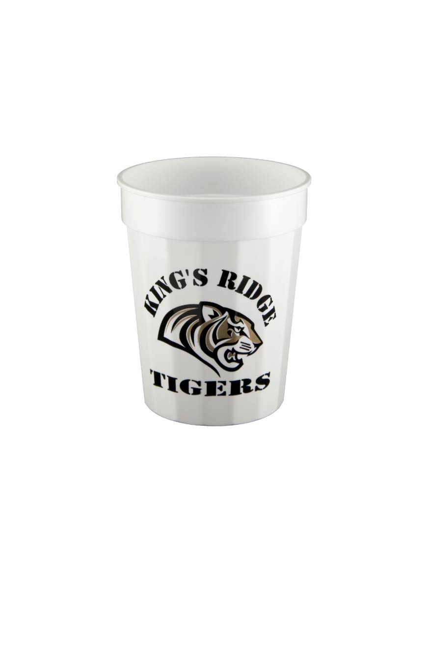 17 oz Fluted Plastic Stadium Cup