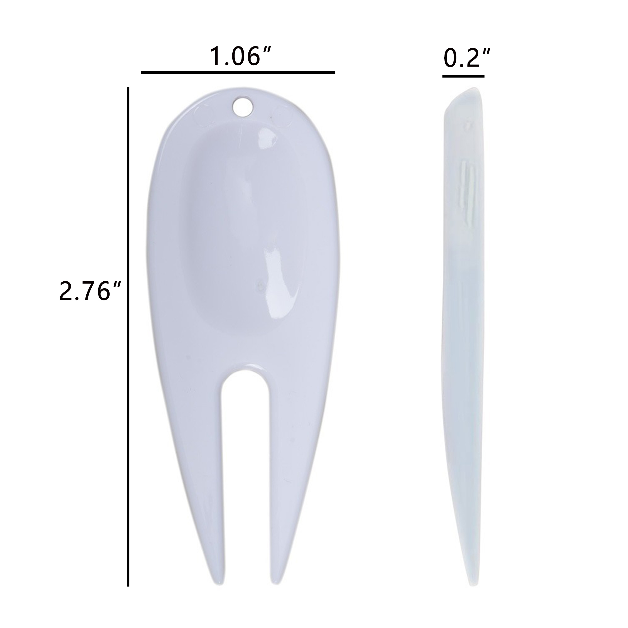 Plastic Golf Divot Repair Tool Ball Marker 9