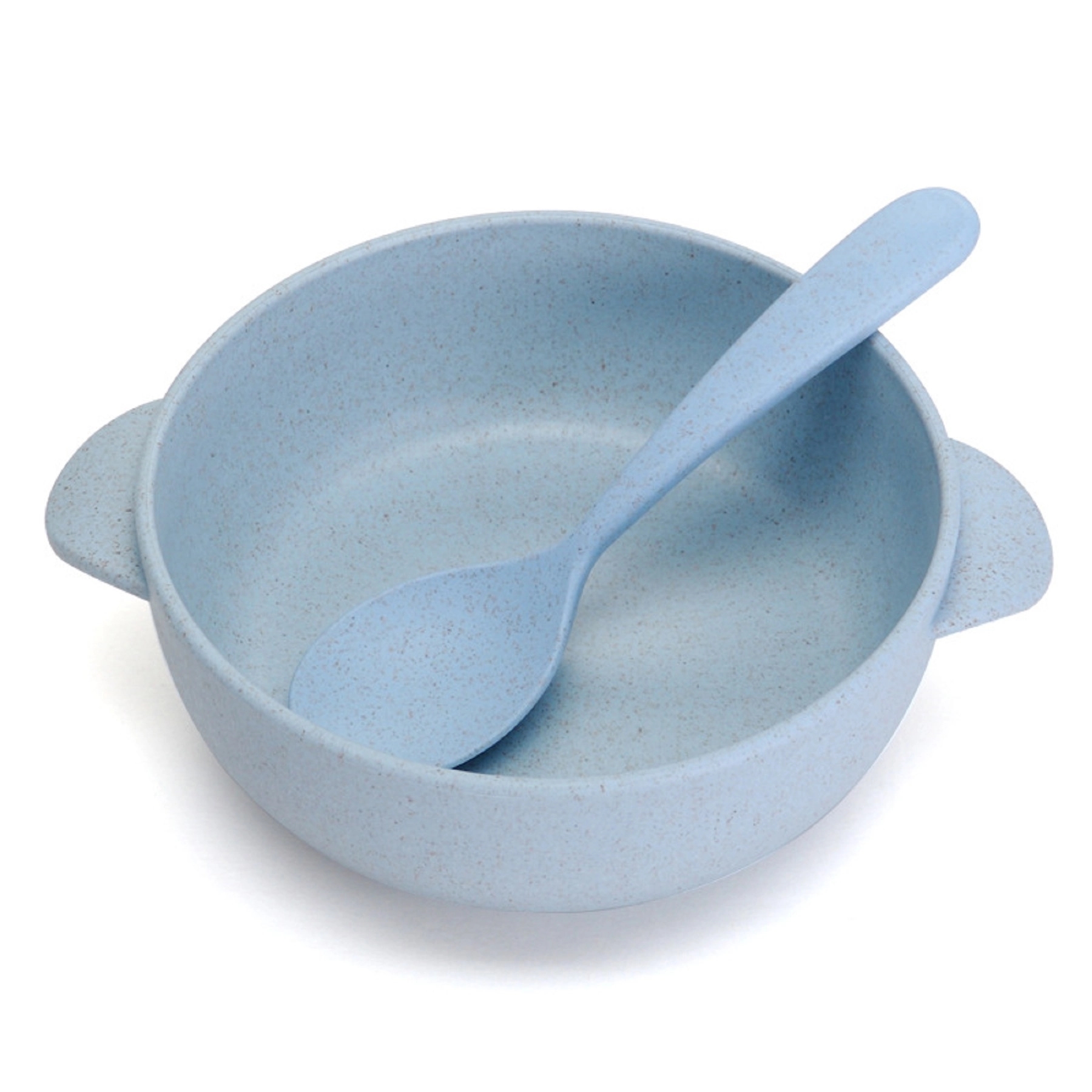 Wheat Straw Bowl with Spoon 1
