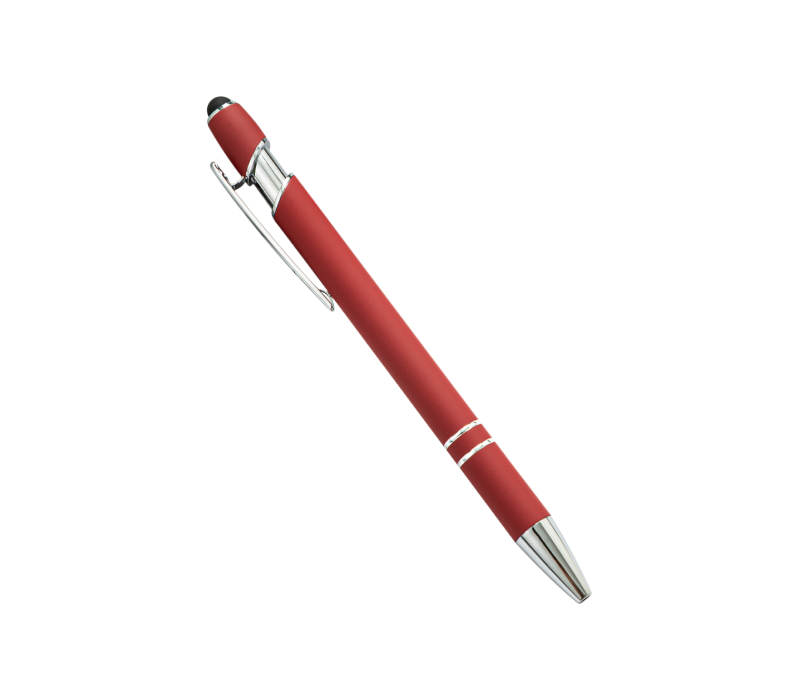 Rubberized Aluminum Stylus Pen 2