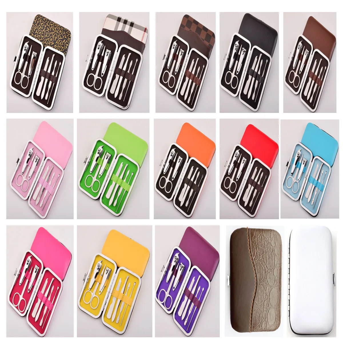 7pcs Stainless Steel Nail Clipper Tool Set All Over Printing 4