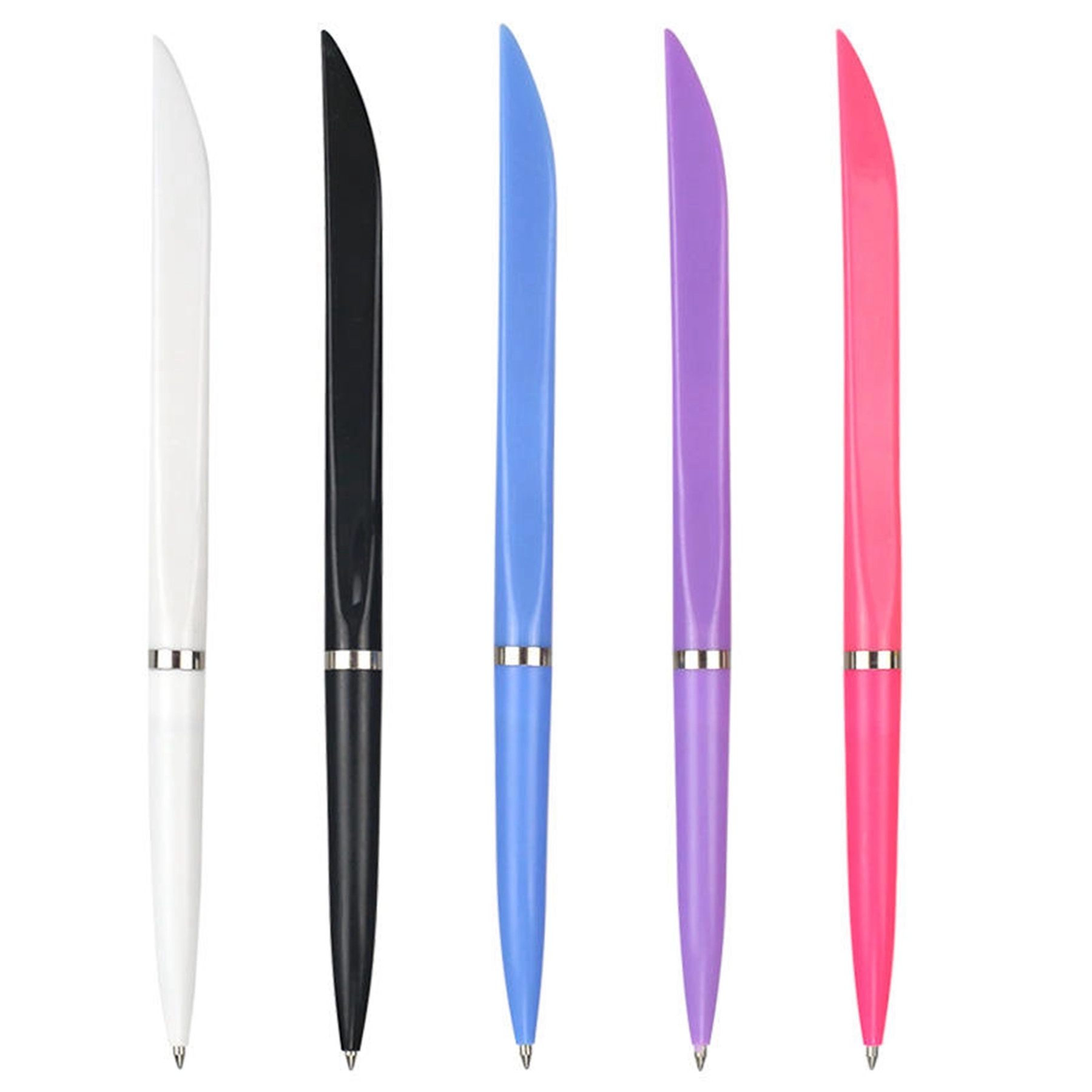 Multi Function Knife Shape Plastic Ball Pen 5