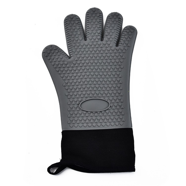 One piece Silicone Cooking Gloves Kitchen Oven Mitt 3