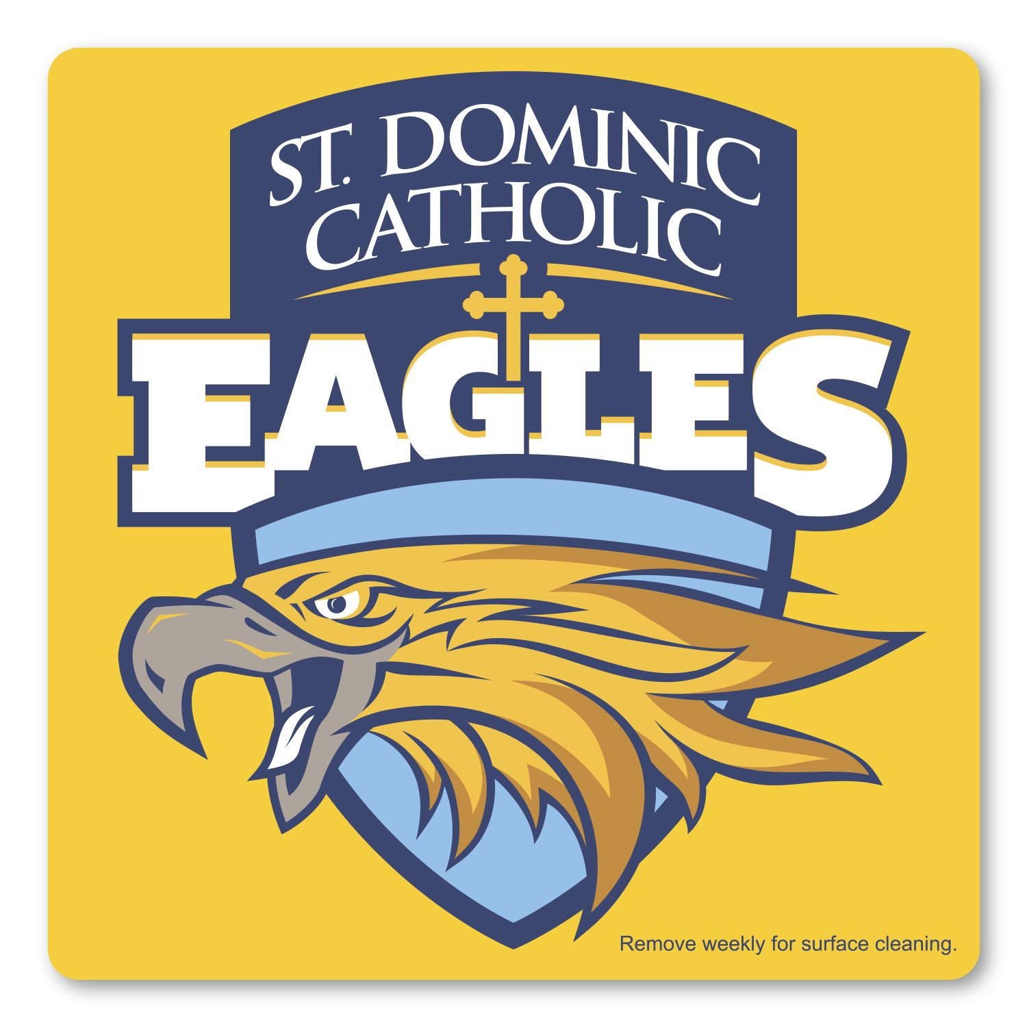 Car Sign Rnd Corner Magnet 3-3/4 x 3-3/4