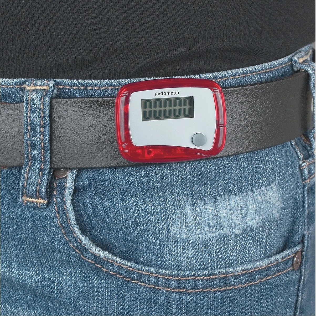Plastic Clip-on Pedometer 2