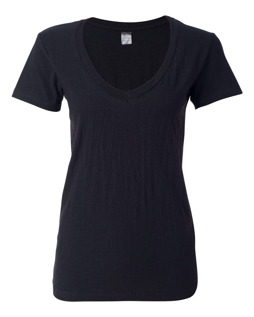 Women's V-Neck Slub T-Shirt - 8169 11