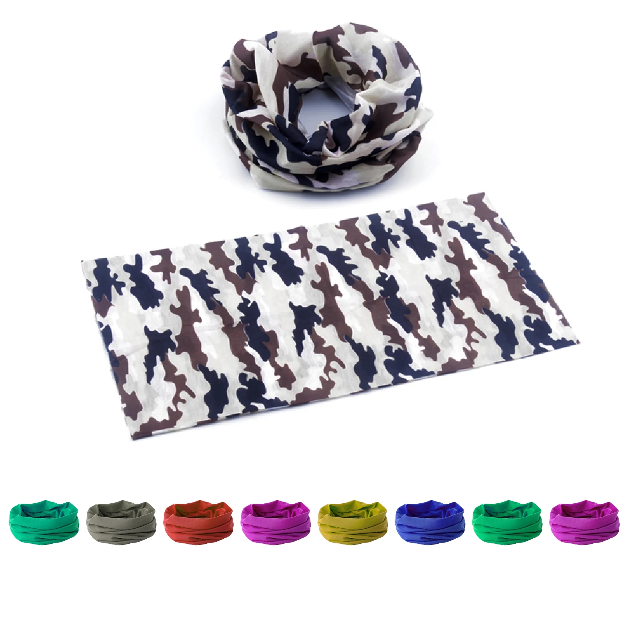Custom Sublimated Scarf Face Bandana Mask 5