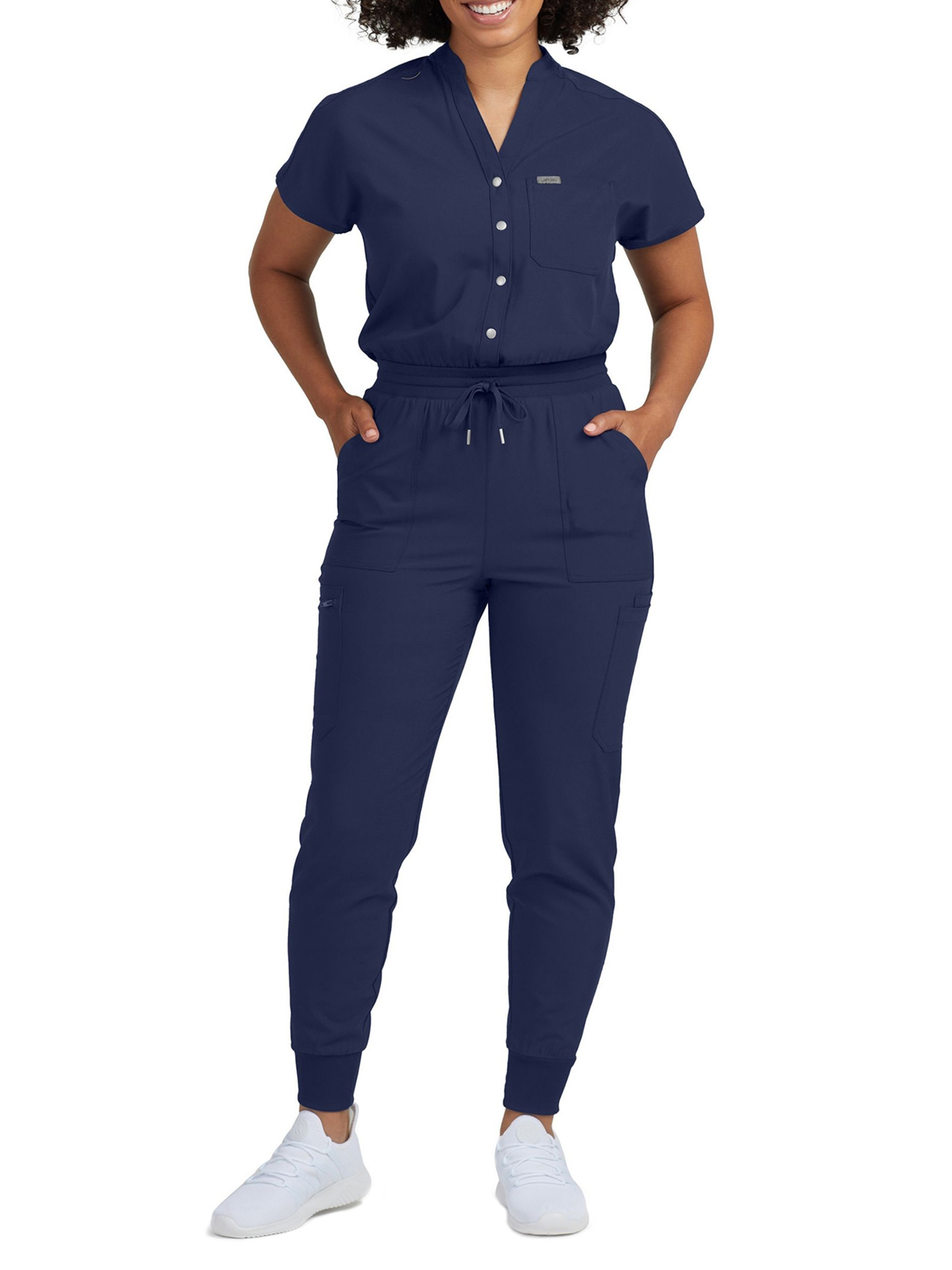 Landau - Forward - Women's Eight-Pocket Cargo Jumpsuit 5