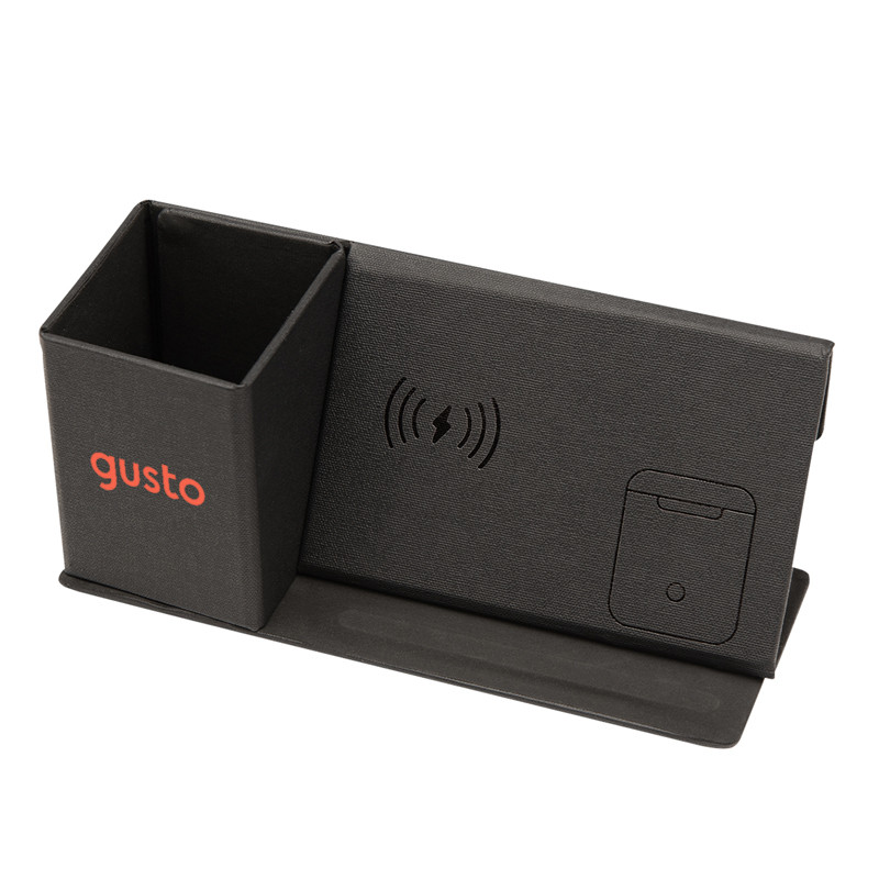 Chi-Charge Wireless Charging Desk Organizer 2