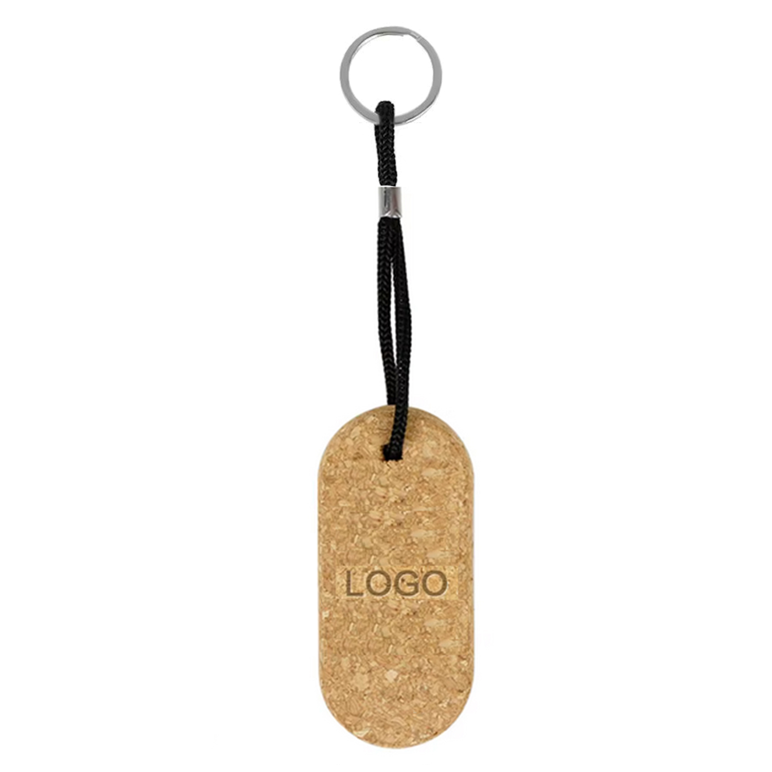 Eco-friendly Floating Cork Keychain 3