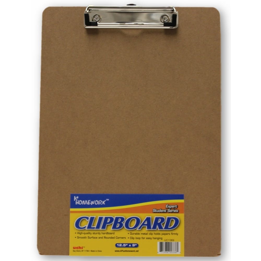 Clipboards - Hardboard Low Profile Clip 2