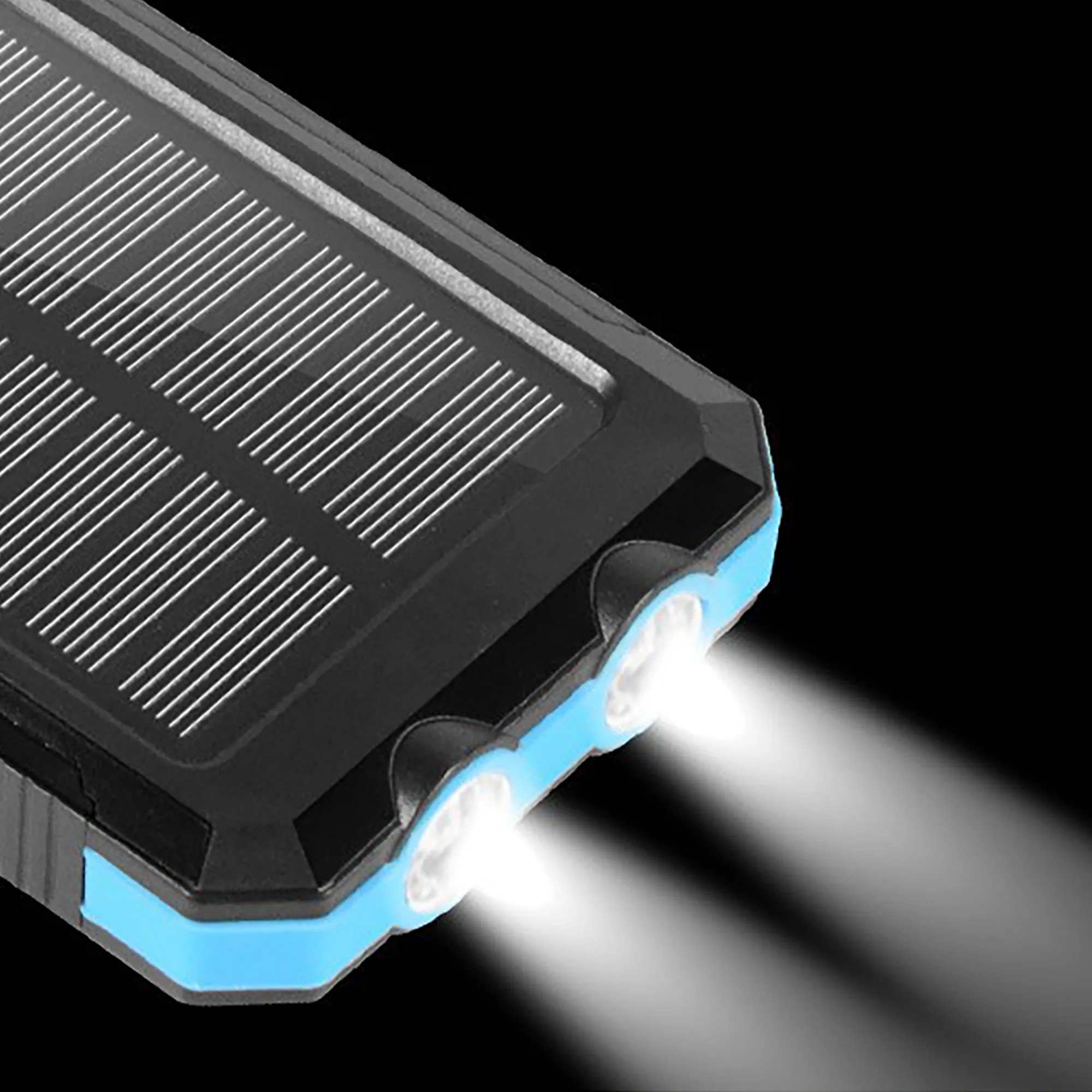 10000 mAh Solar Power Bank with Compass 9