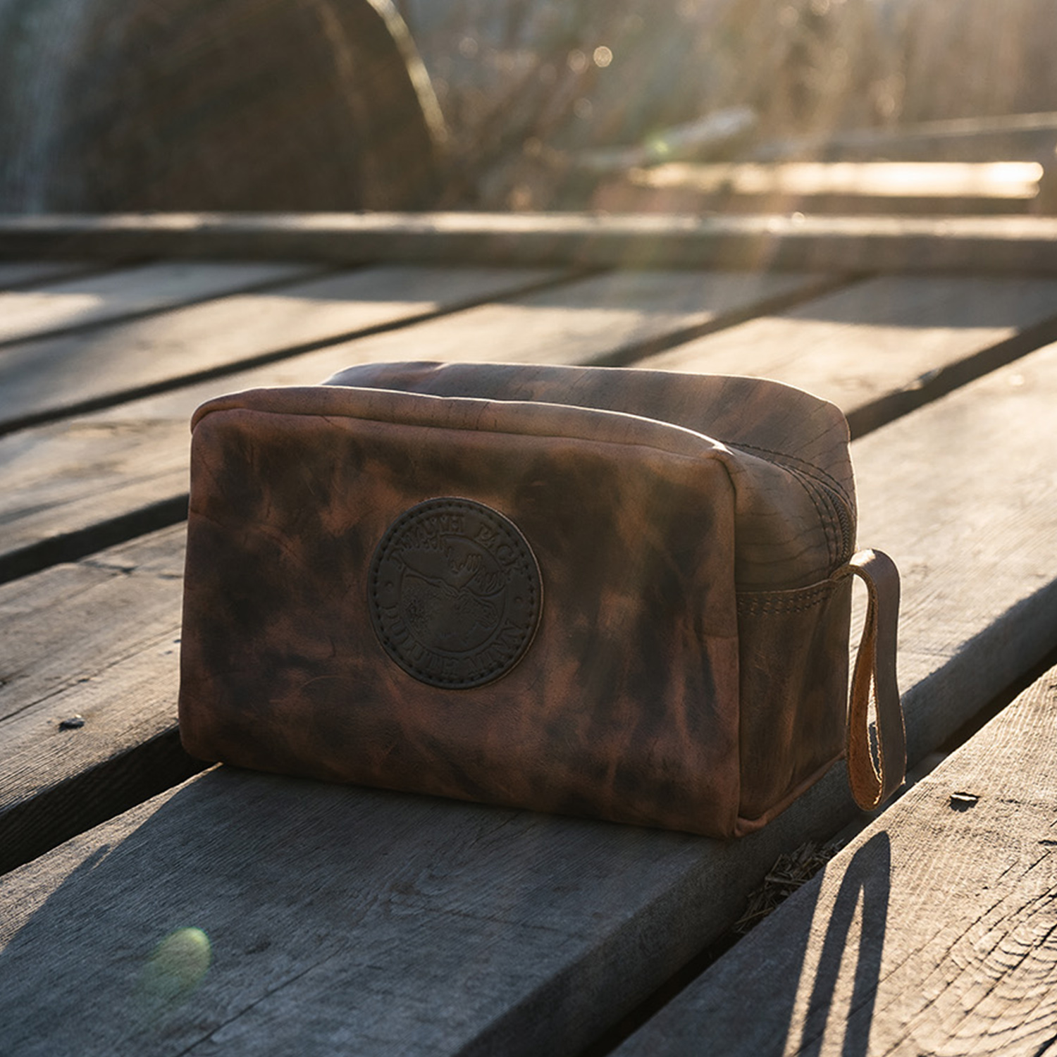 DULUTH PACK™ Bison Heritage Leather Kit Bag 6