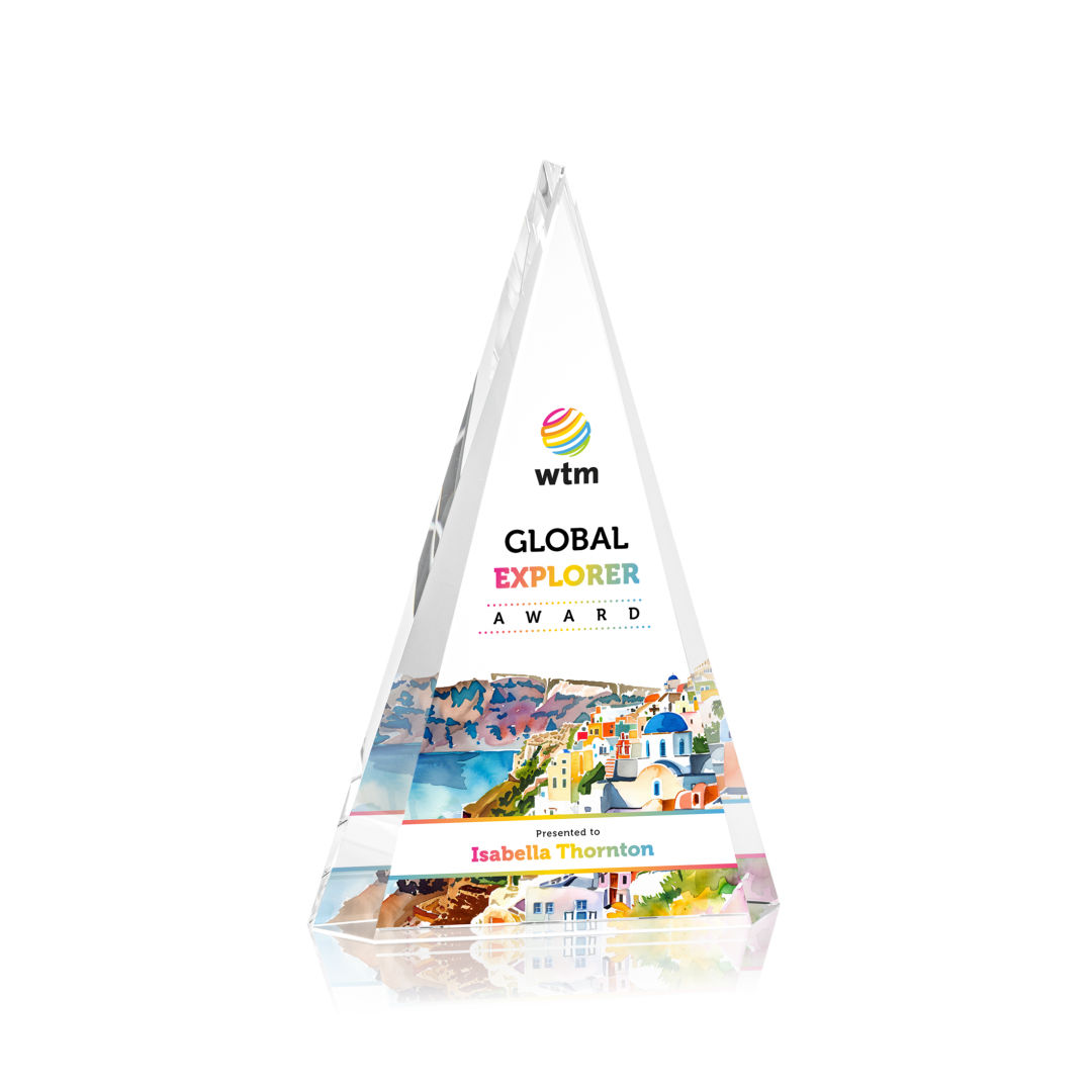 Helston VividPrint™ Award - Clear 3