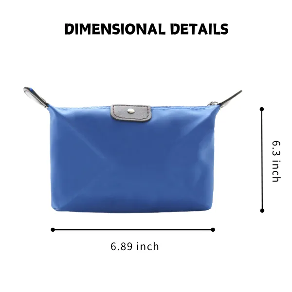 Waterproof Nylon Mini Dumpling-Shaped Makeup Bag 4