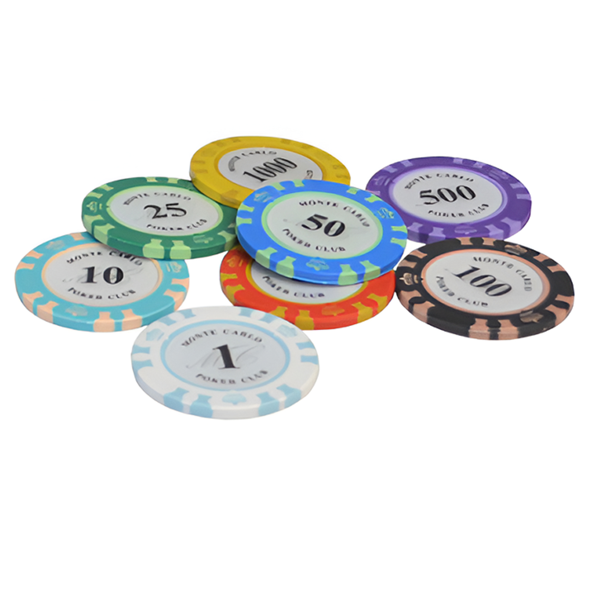 Colorful 14 Colors Clay Poker Chip 2
