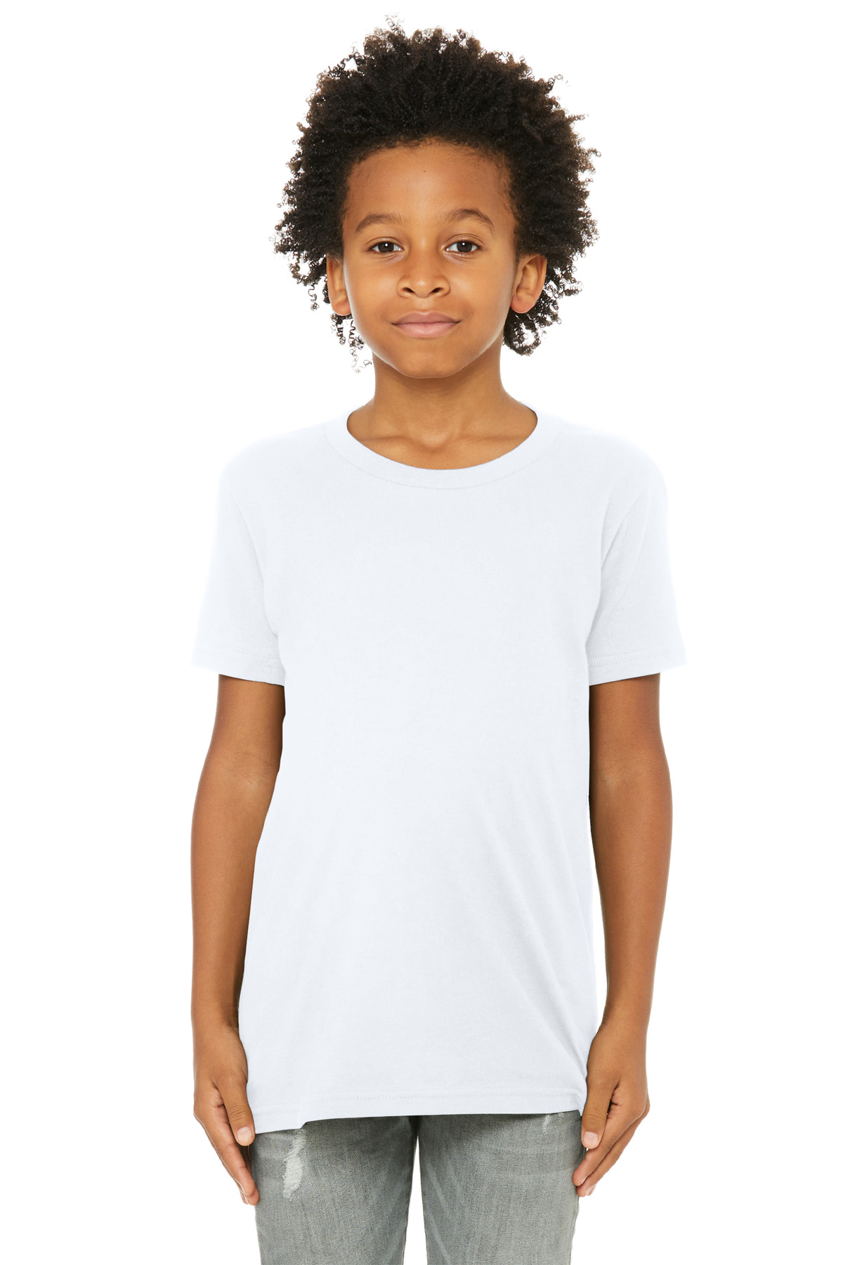 BELLA+CANVAS Youth Jersey Short Sleeve Tee. BC3001Y 108