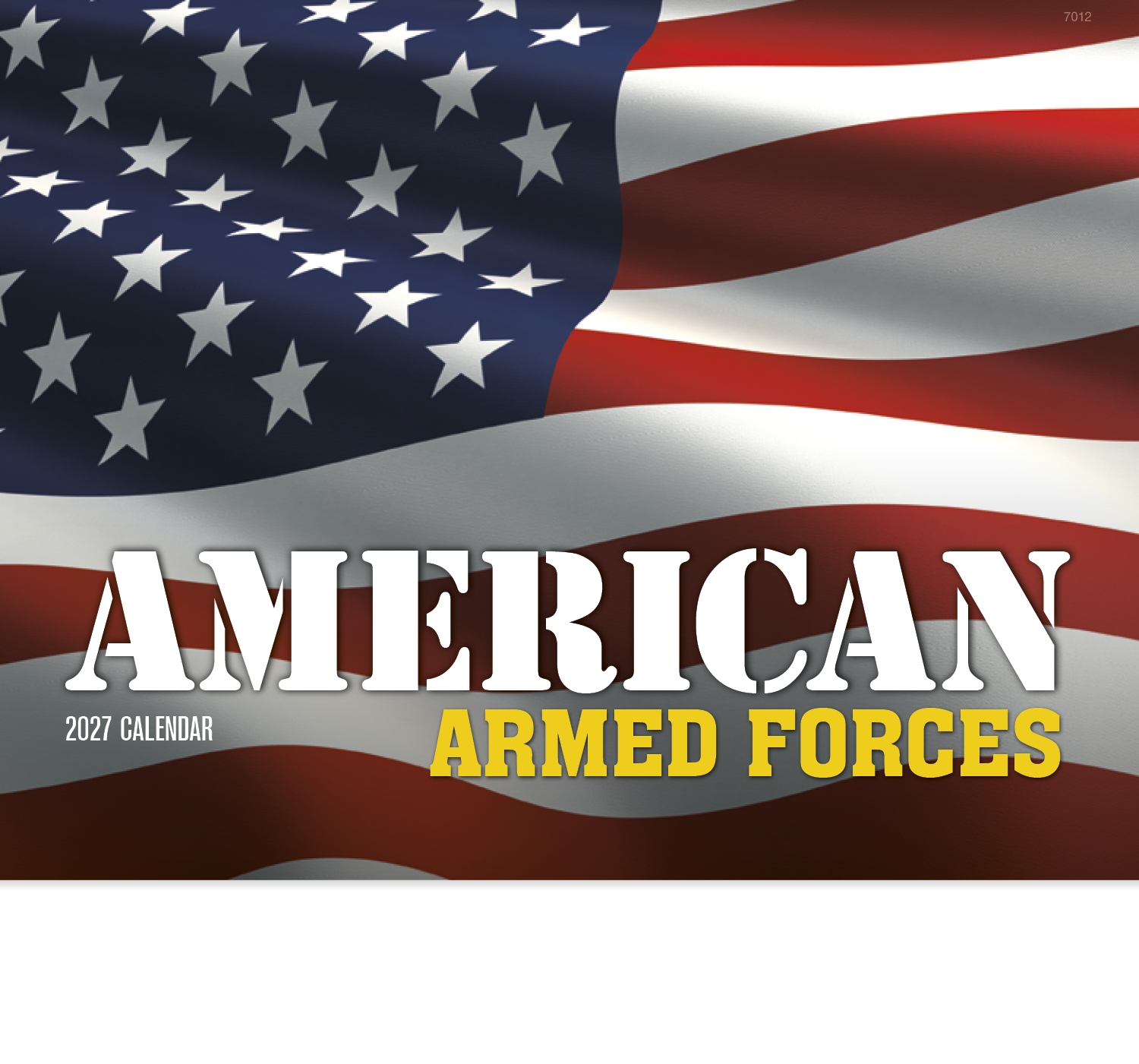 Good Value™ American Armed Forces - Stapled Calendar 36