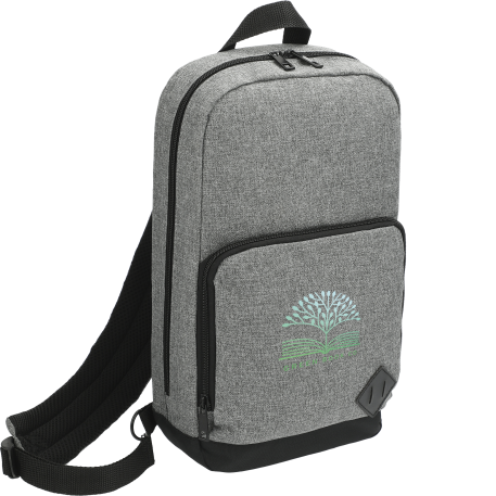 Graphite Deluxe Recycled Sling Backpack 6