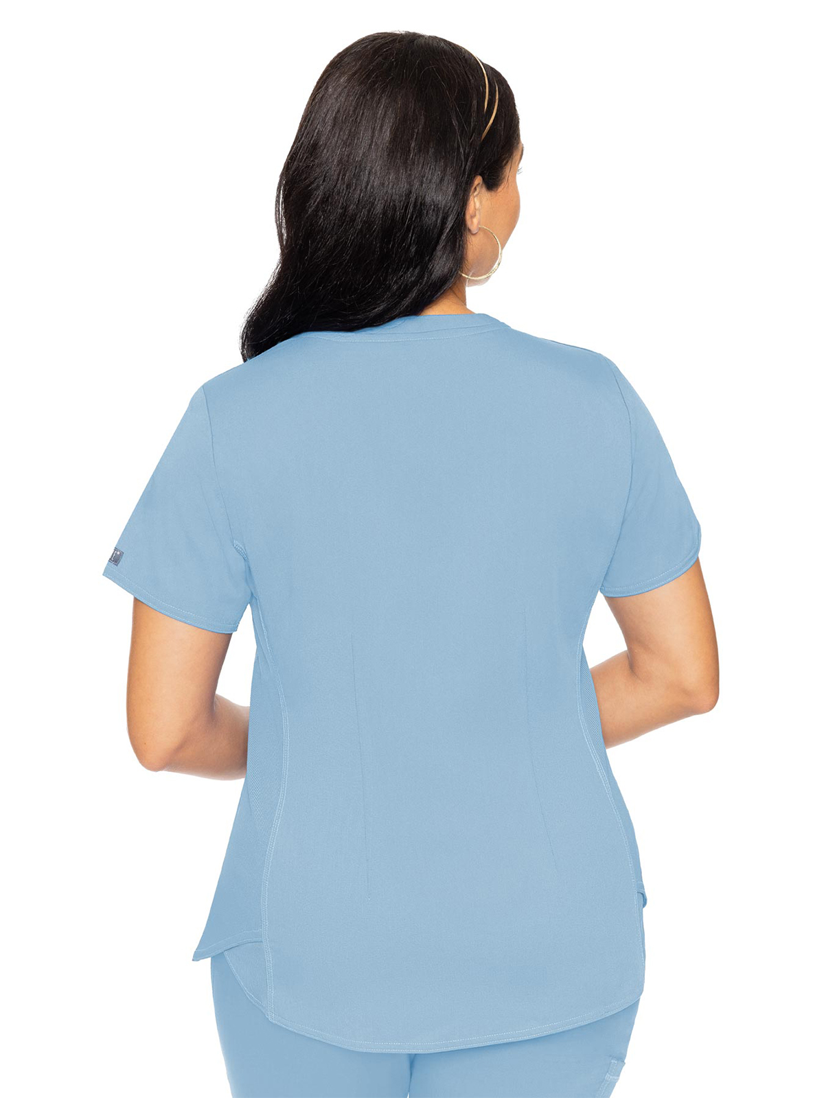 Med Couture - MC Touch - Women's 4-Pocket V-Neck Shirttail Top 28