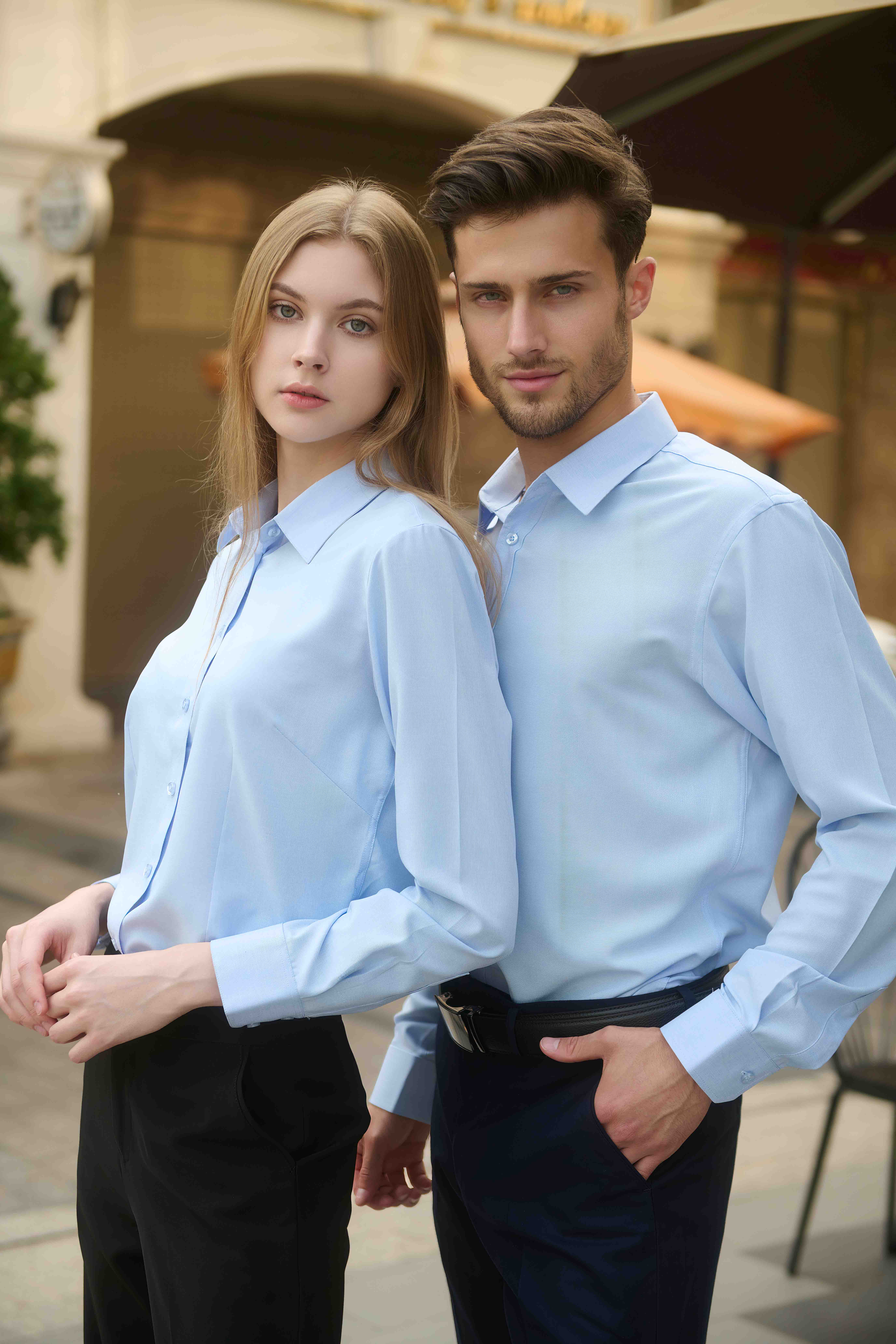 Elemental® Coffee Shirts - Button Down Sustainable Dress Shirts - Women 26