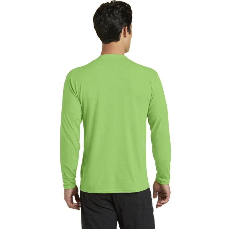 Port & Company Long Sleeve Performance Blend Tee. 74