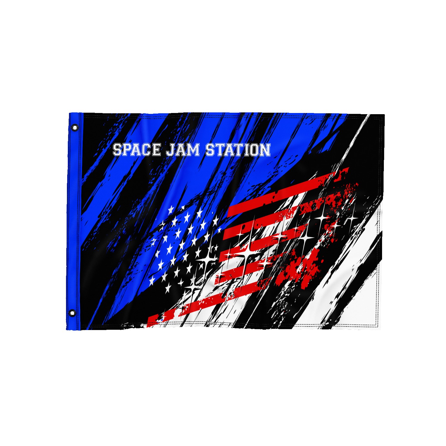 Double-Sided Dye Sublimation 2-Layer 8ft x 5ft Flag 3