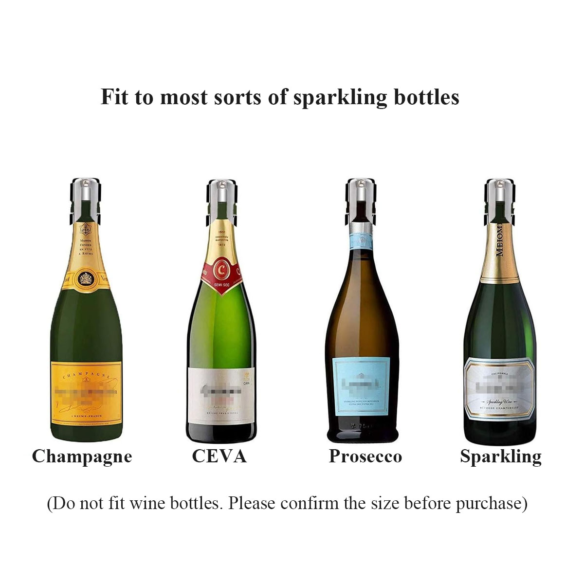 Stainless Steel Champagne Sealer Stopper 7