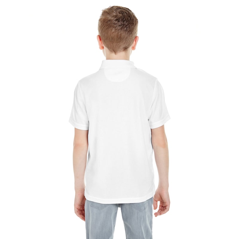 UltraClub Youth Cool & Dry Mesh Piqué Polo 19