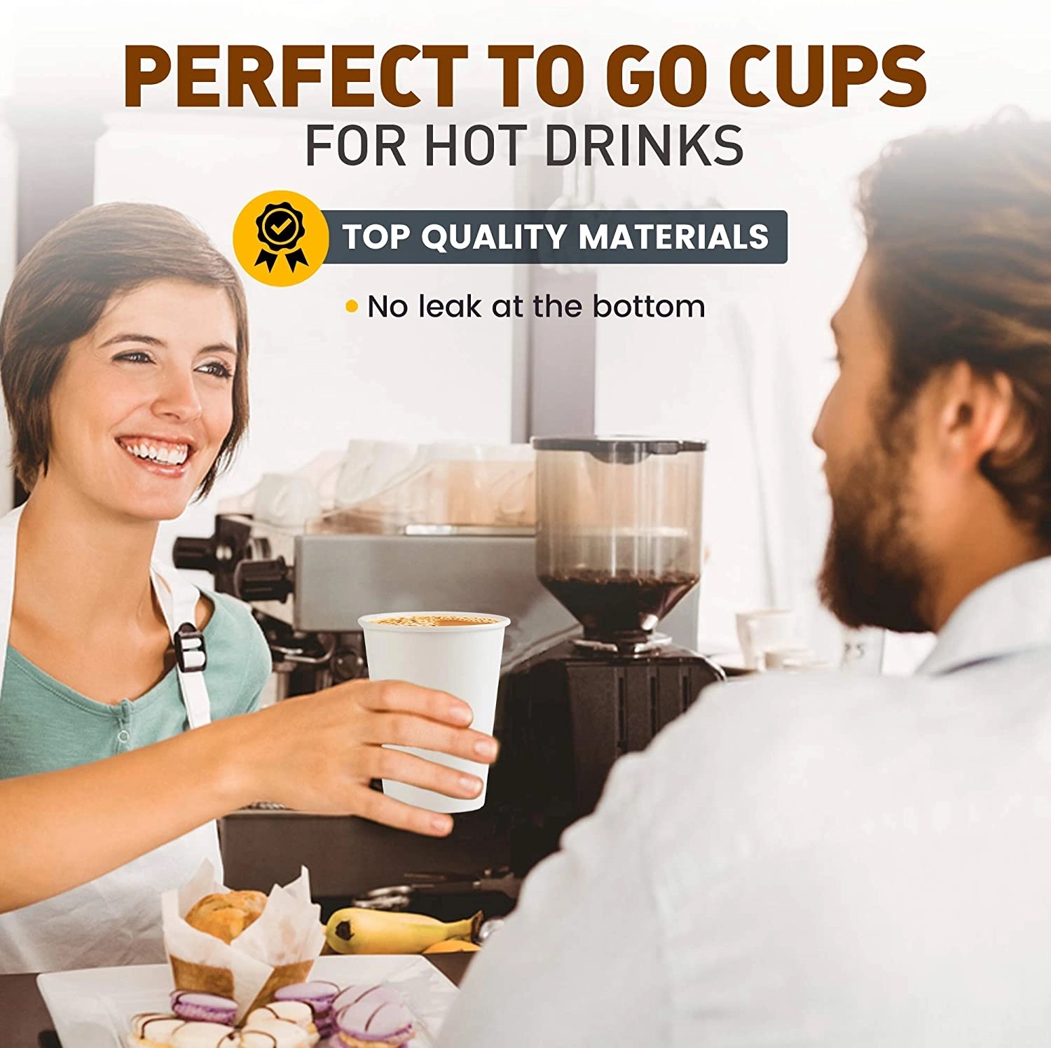 Disposable Paper Drinking Cup 9oz 5