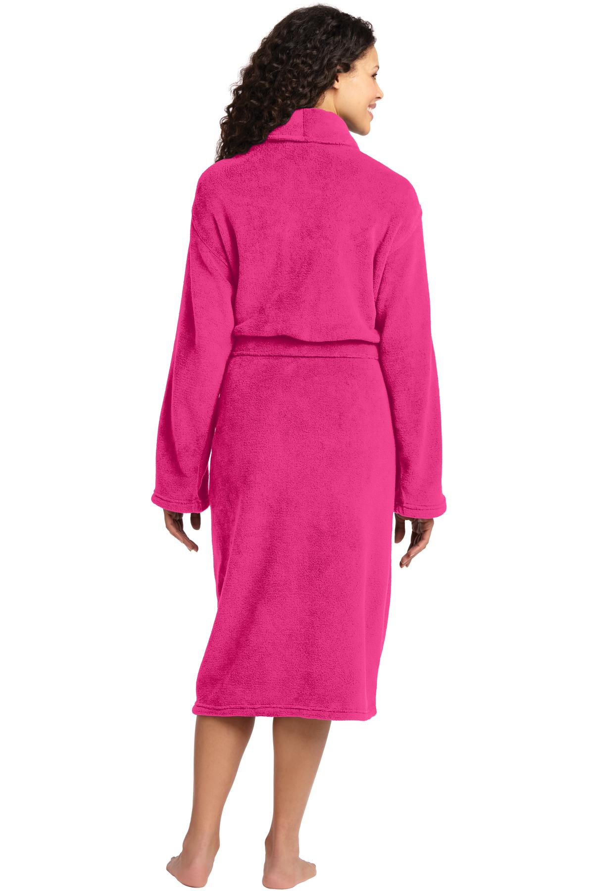 Port Authority Plush Microfleece Shawl Collar Robe. R102 5